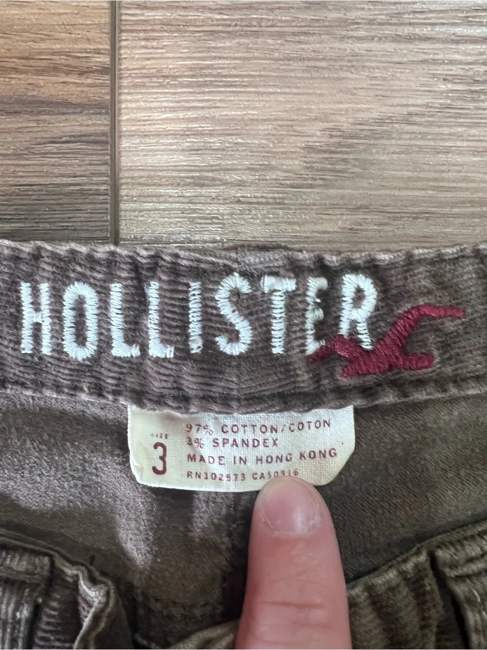 Hollister women's Brown Slim Straight Jeans